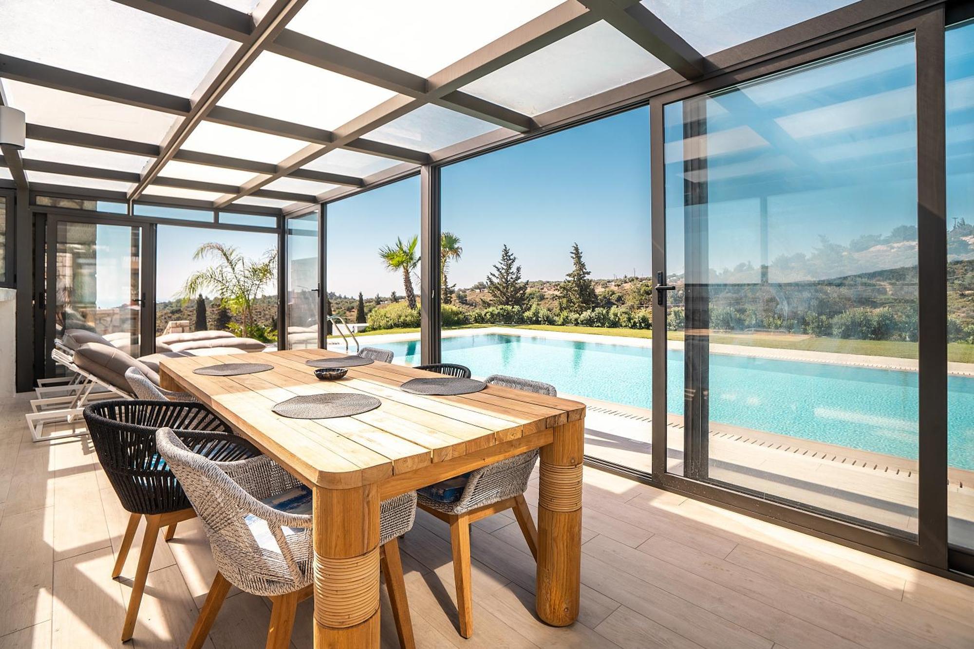 فيلا Sky Hills Psinthos المظهر الخارجي الصورة
